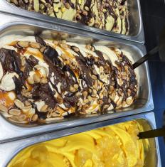 Pistácia, Snickers, Mango